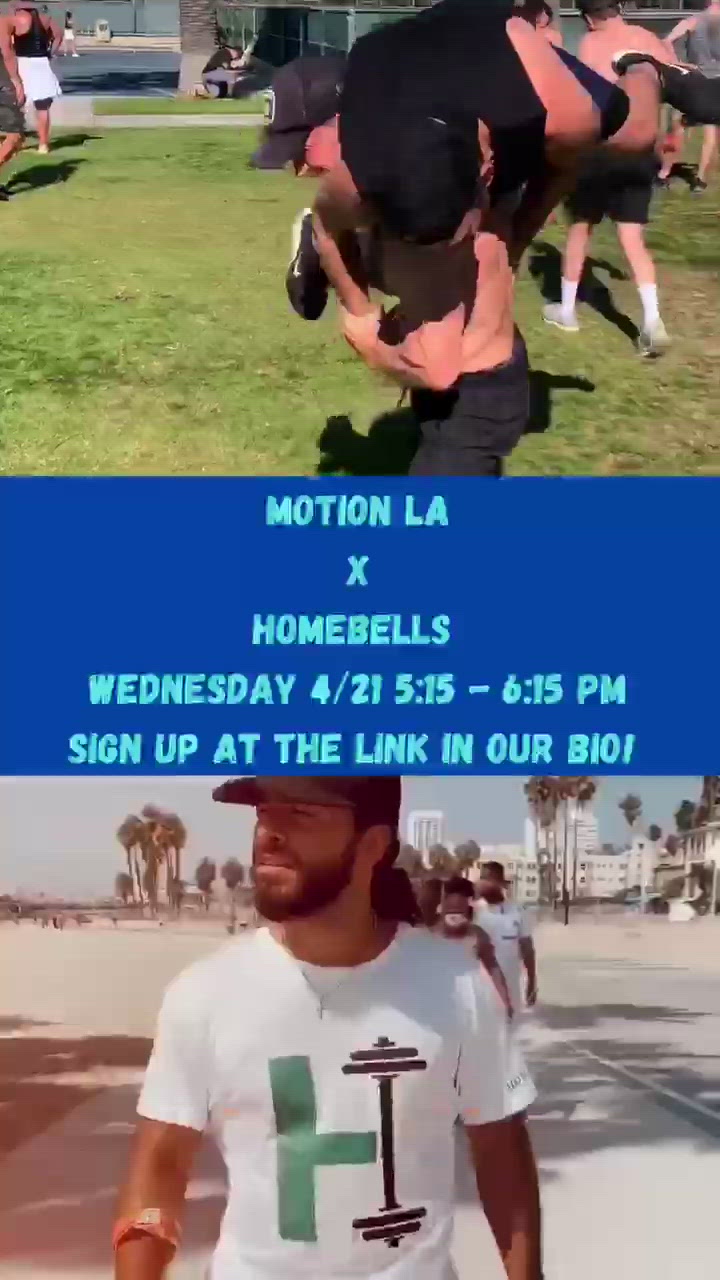 Sunset workout w/ Motion LA